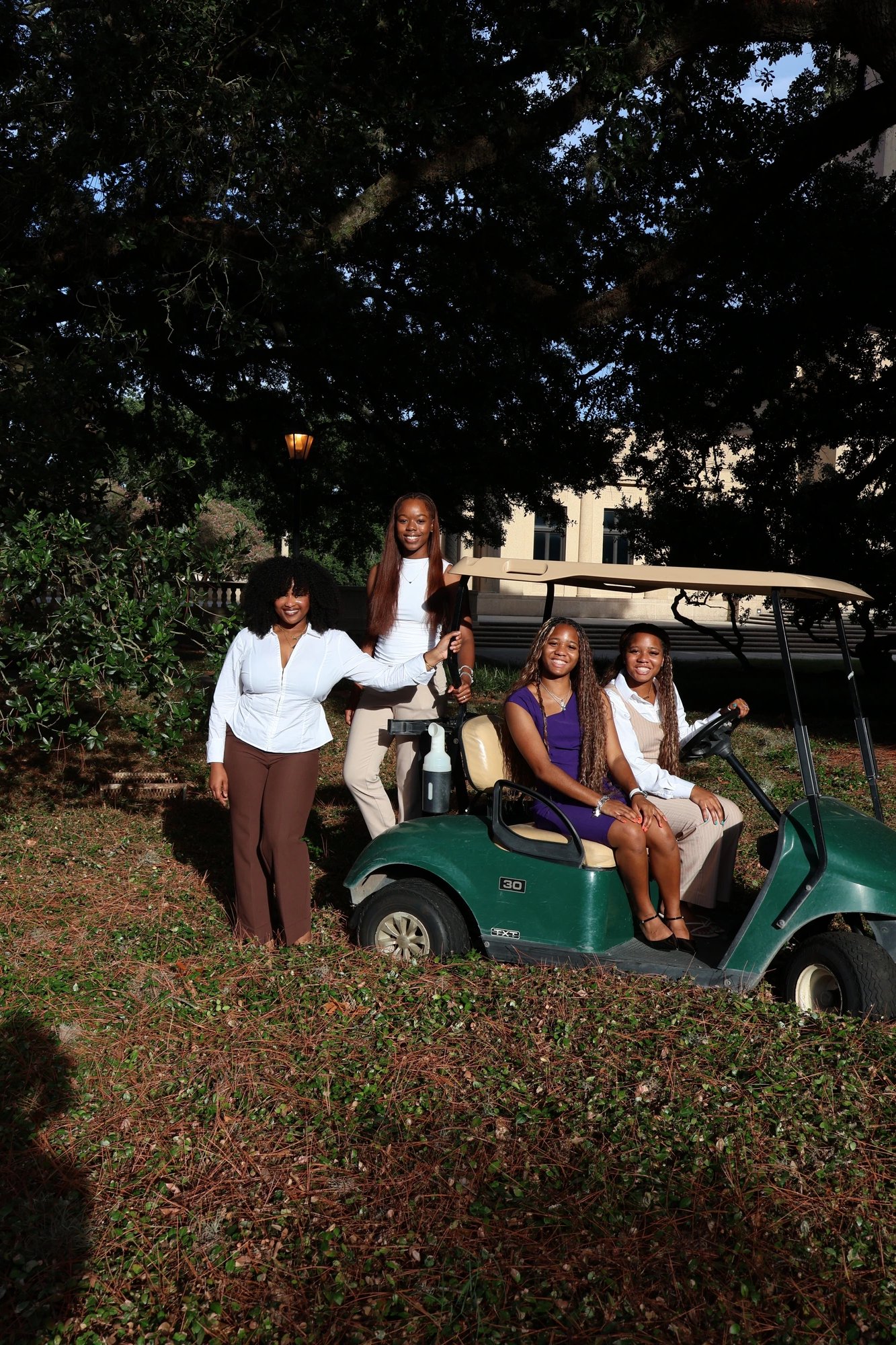 Tiger Trailride leadership team on campus